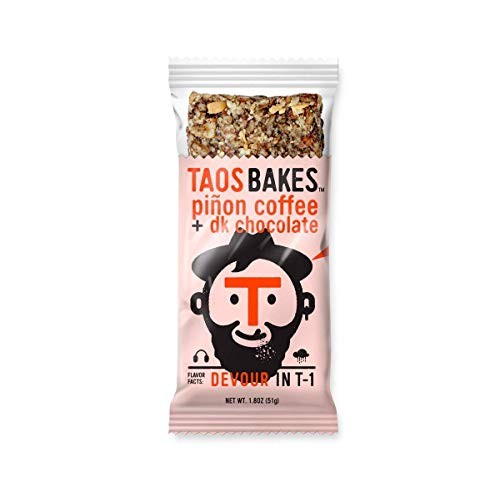 Taos Bakes Energy Bars - Piñon Coffee + Dark Chocolate Box Of 1