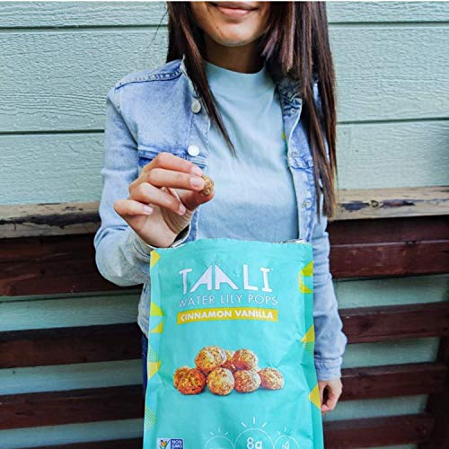 Taali New Sweet Variety Popped Water Lily Puffs 4 Resealable Ba