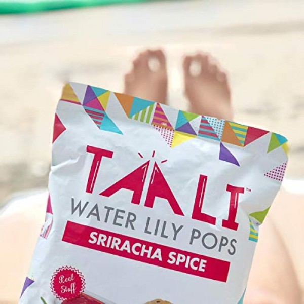 Taali Sriracha Spice Water Lily Pops 4-Pack - Spicy Flavor Wit