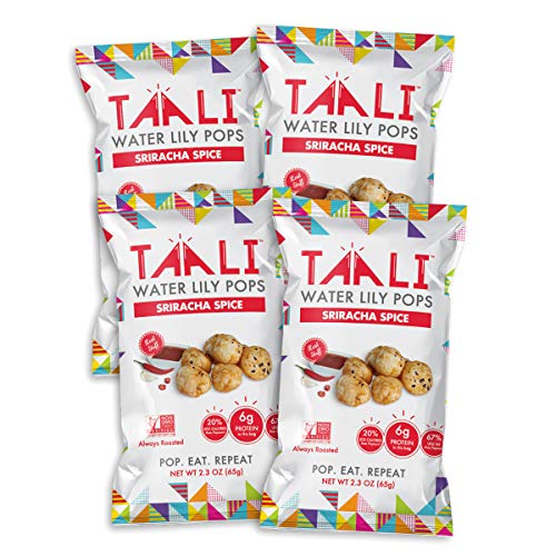 Taali Sriracha Spice Water Lily Pops 4-Pack - Spicy Flavor Wit