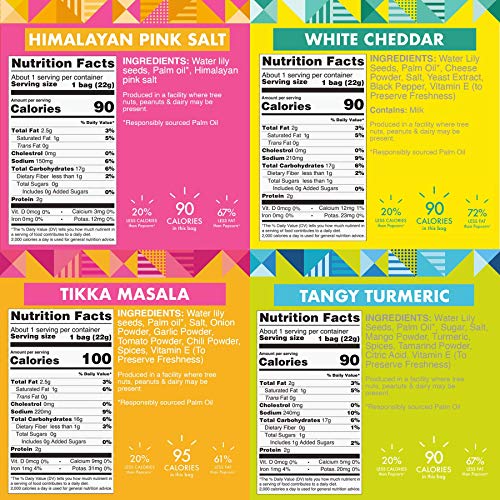 Taali Variety Pack Water Lily Pops 10-Pack - Four Delicious Fl