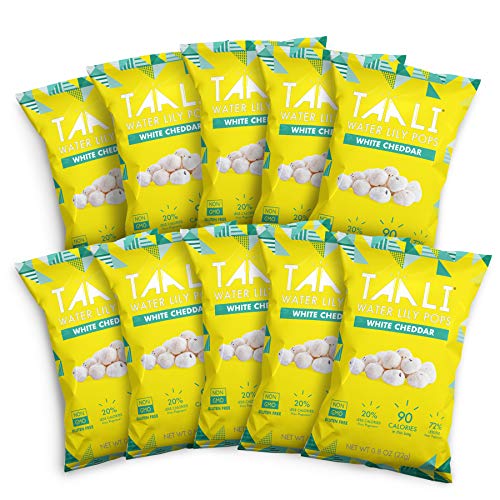 Taali White Cheddar Water Lily Pops 10-Pack - Buttery Rich Ame