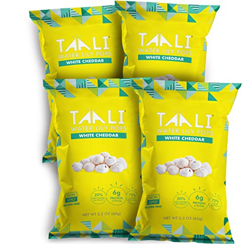 Taali White Cheddar Water Lily Pops 4-Pack - Buttery Rich Amer