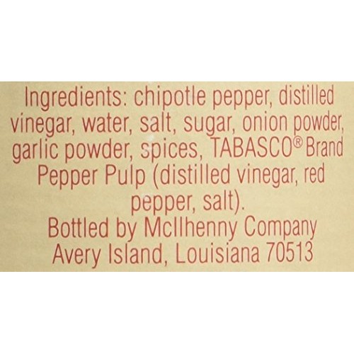 Tabasco Brand, Chipotle Hot Sauce, 5Oz Bottle Pack Of 3