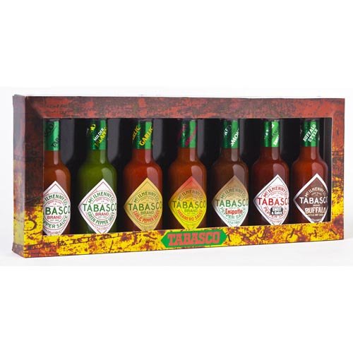 Tabasco Family Of Flavors Gift Box - Hot Sauce Gift Set - Variet