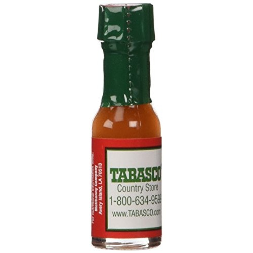 Tabasco Red Pepper Sauce Miniature Size 1/8 Oz. Ea. - Sold In Pa Tabasco Red Pepper Sauce Miniature Size 1/8 Oz. Ea. - Sold In Pa