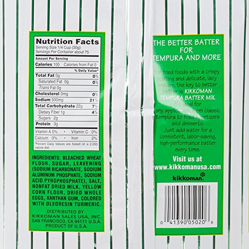 Tabletop King 5 Lb. Japanese Style Tempura Batter Mix