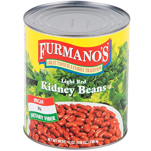 Tabletop King #10 Can Light Red Kidney Beans - 6/Case