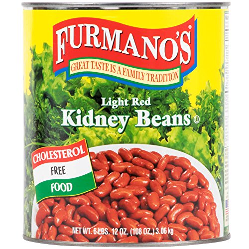 Tabletop King #10 Can Light Red Kidney Beans - 6/Case