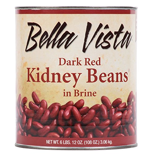 Tabletop King #10 Can Dark Red Kidney Beans - 6/Case