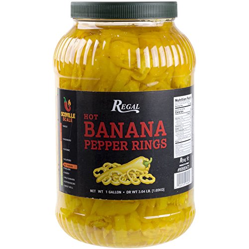 Tabletop King Hot Banana Pepper Rings 1 Gallon