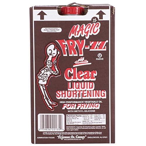Tabletop King Admiration Magic Fry Clear Liquid Shortening - 35 Lb.