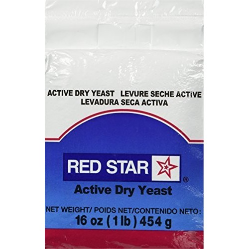 Tabletop King Lesaffre Red Star 1 Lb. Vacuum Packed Bakers Activ