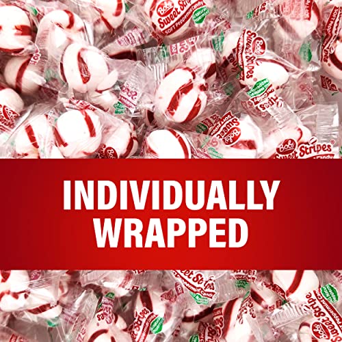 Bobs Sweet Stripes – 4lb Bulk of Peppermint Candy – Party Pack o...
