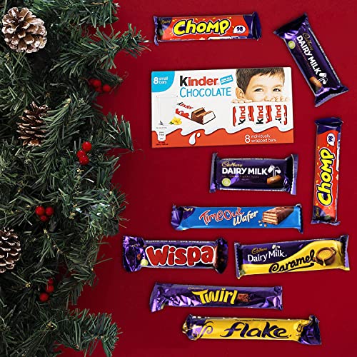 Cadbury Selection British Chocolate Bar Selection Box - 10 Mediu...