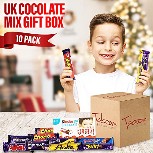Cadbury Selection British Chocolate Bar Selection Box - 10 Mediu...