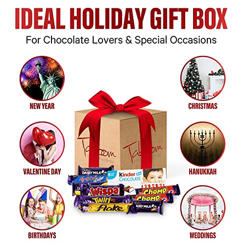 Cadbury Selection British Chocolate Bar Selection Box - 10 Mediu...