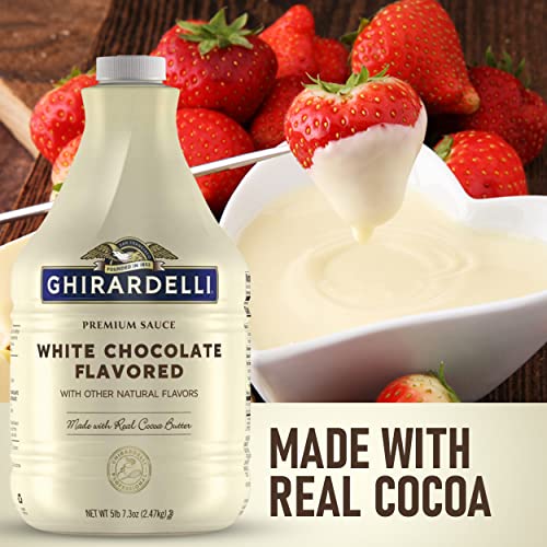 Ghirardelli Chocolate Sauce Set – Chocolate Sauce Pack with Whit...