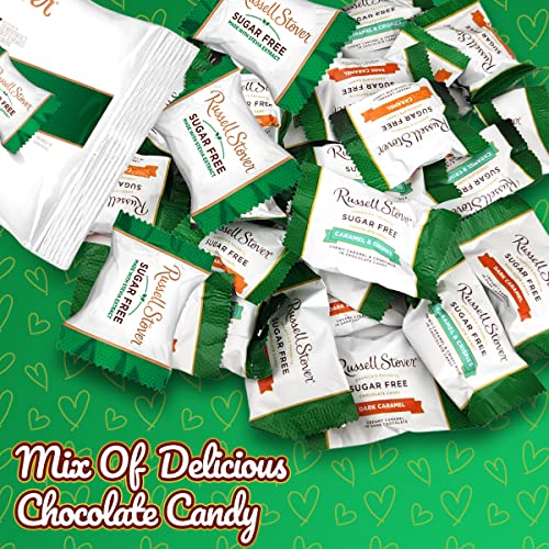 Russell Stover Sugar Free Chocolate Candy - Total Of Aprx 56 Pcs
