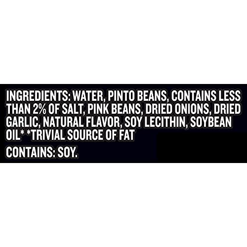 Taco Bell Fat Free Refried Beans 16Oz Cans, Pack Of 12