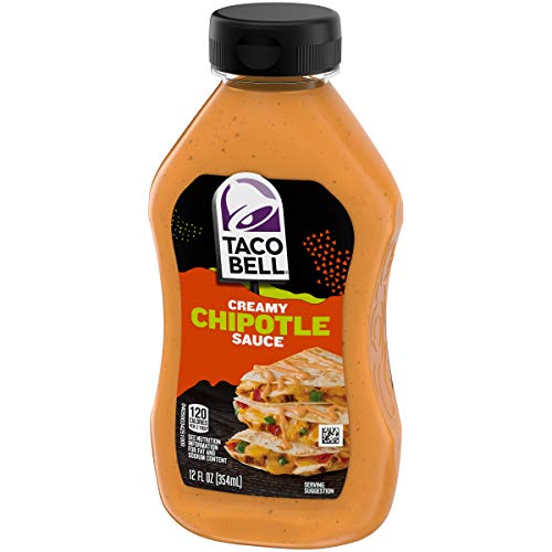 Taco Bell Mexican Taco Bell Chipotle Creamy Sauce, 12Oz, 12 Ounce