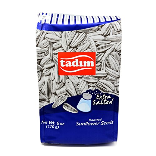 Tadim Sunflower Seeds 170 Gr / 6 Oz Extra Salted, Single Pack Tadim Sunflower Seeds 170 Gr / 6 Oz Extra Salted, Single Pack