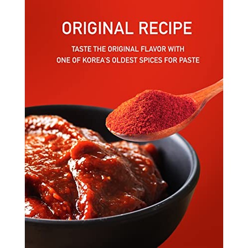 Taekyung Chili Powder For Paste Fine, 1Lb - Korean Gochugaru.