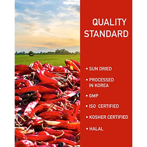 Taekyung Chili Powder For Paste Fine, 1Lb - Korean Gochugaru.