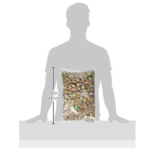 5 Lb. Apple Piebrown With Lime Green And White Center Salt Wat