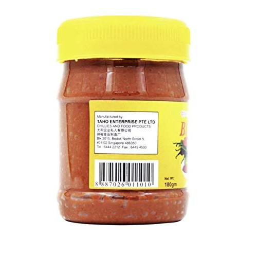Taho Blachan Chili with Shrimp Paste, 180g, 1 Bottle [Air Flown ...