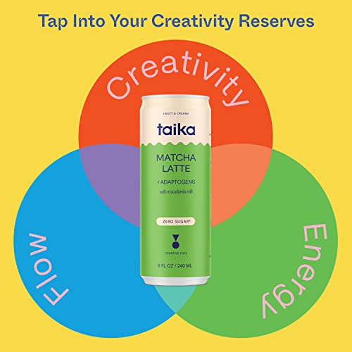 Taika Matcha Latte - Ready to Drink Hot & Cold Brew Matcha Latte...
