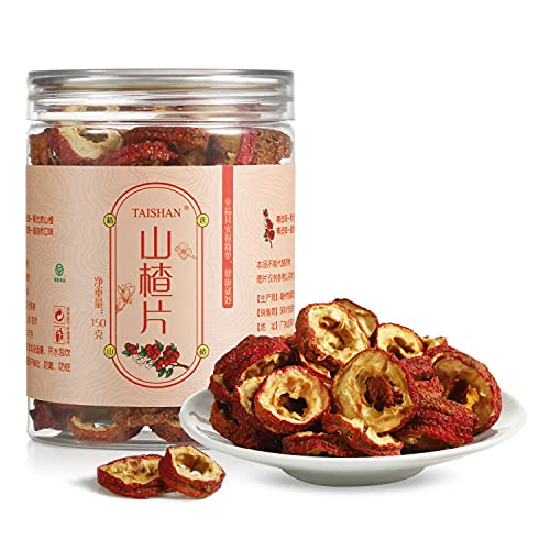 TAISHAN Hawthorn Fruit Tea, Natural Dried Hawthorn Berry Slices,...