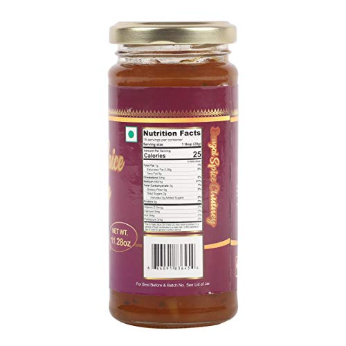 TAJ Gourmet Bengal Spice Chutney, Indian Aromatic Bengali Chutne...