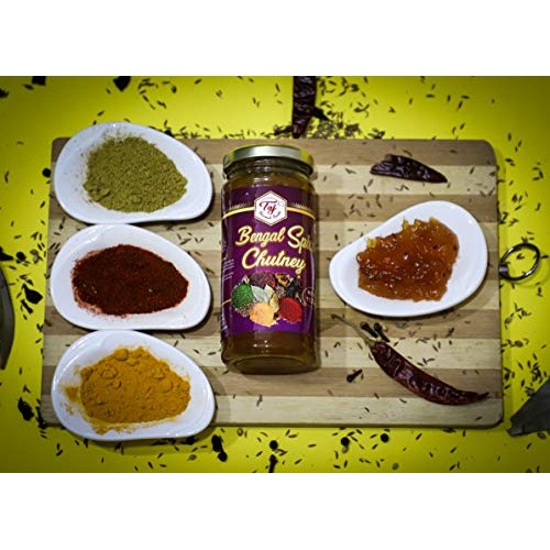 TAJ Gourmet Bengal Spice Chutney, Indian Aromatic Bengali Chutne...