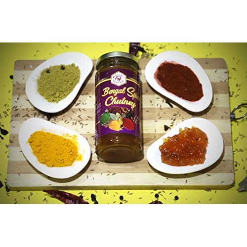 TAJ Gourmet Bengal Spice Chutney, Indian Aromatic Bengali Chutne...