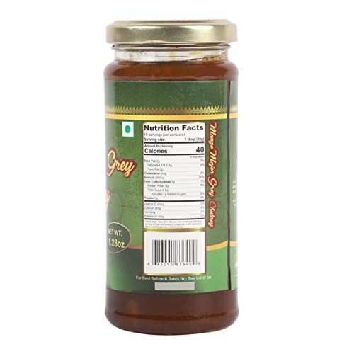 TAJ Gourmet Mango Major Grey Chutney, 320g 11.2oz
