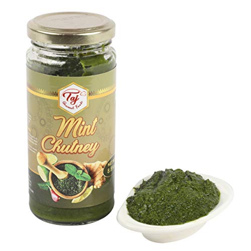 TAJ Gourmet Mint Chutney, 250g 8.8oz