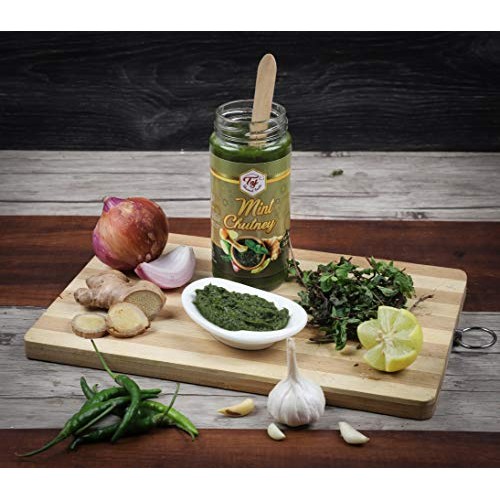 TAJ Gourmet Mint Chutney, 250g 8.8oz