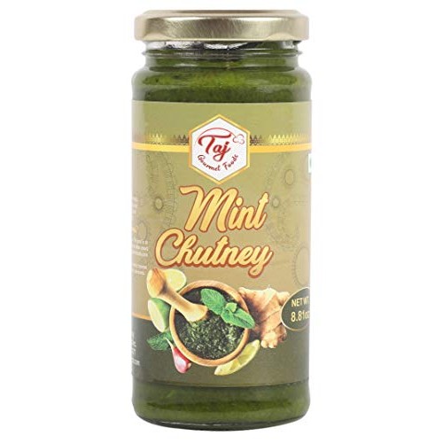 TAJ Gourmet Mint Chutney, 250g 8.8oz