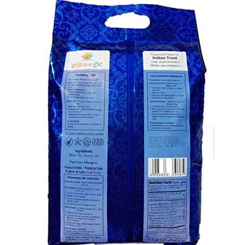 Taj Indian Basmati Rice, Extra Long Grain, 10-Pounds