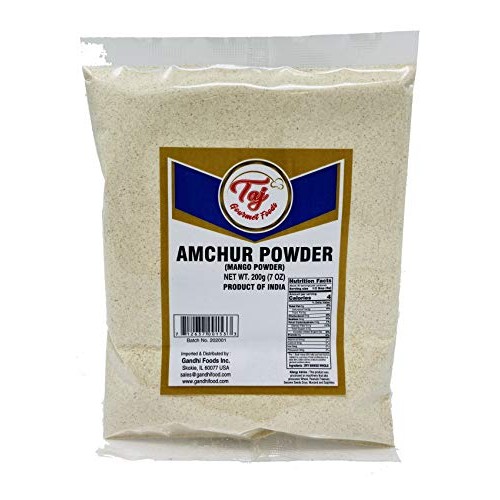 Taj Premium Indian Amchur Powder Dried Mango Powder, 3.5-Ounce
