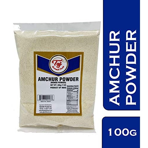 Taj Premium Indian Amchur Powder Dried Mango Powder, 3.5-Ounce