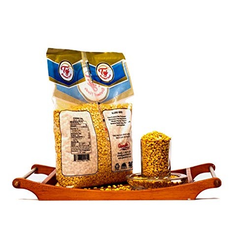 Taj Premium Indian Chana Dal, Split Desi Chickpeas 4-Pounds