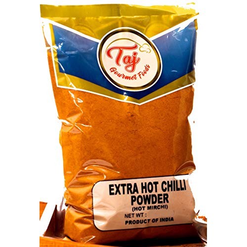 TAJ Premium Indian Extra Hot Chilli Powder, 14-Ounce