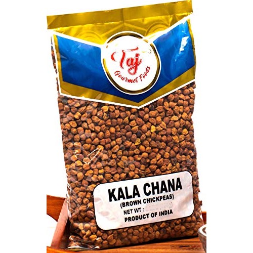 Taj Premium Indian Kala Chana, Desi Chickpeas 4-Pounds