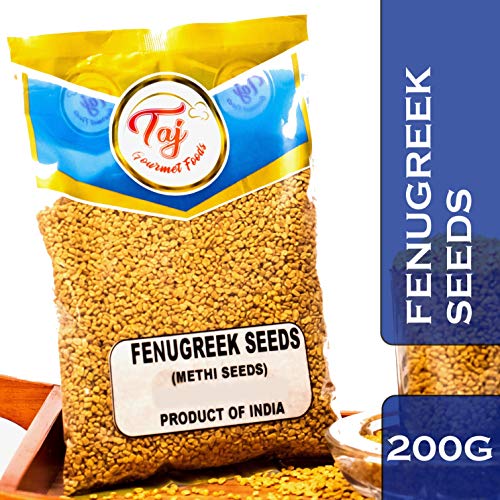 Taj Premium Indian Methi Seeds, Fenugreek Seeds, 7-Ounce 200G