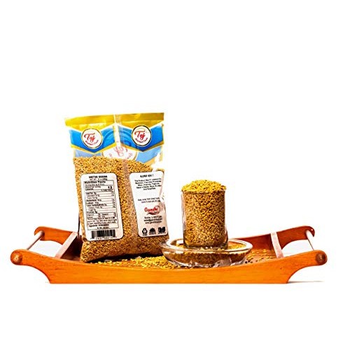 Taj Premium Indian Methi Seeds, Fenugreek Seeds, Trigonella Foen