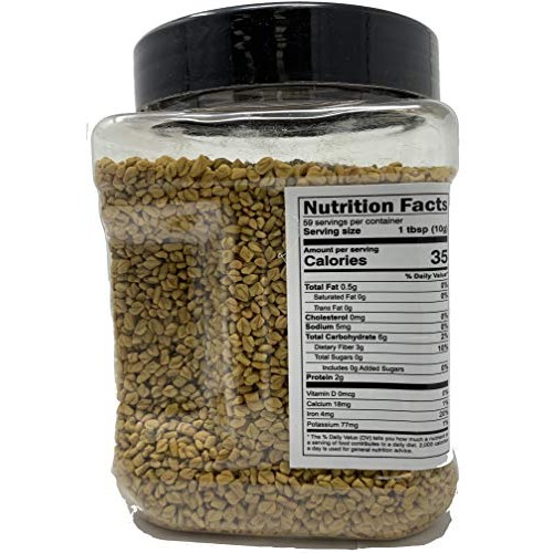 Taj Premium Indian Methi Seeds, Fenugreek Seeds, Trigonella Foen