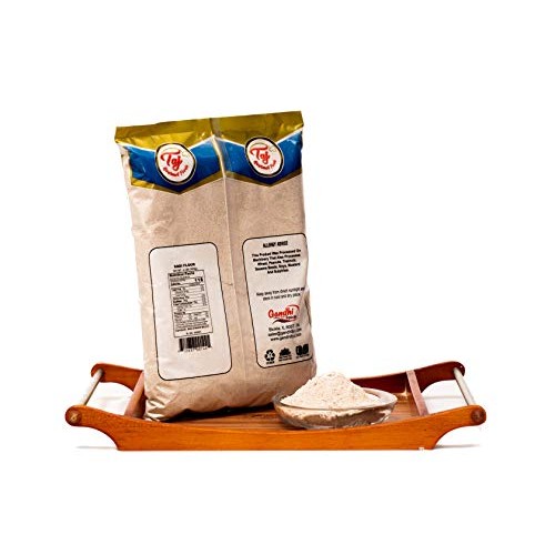 Taj Premium Indian Ragi Flour, Finger Millet Flour, 4 Pounds