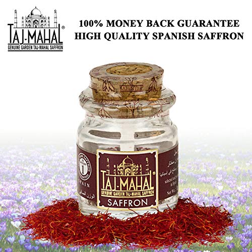 Taj-Mahal Spanish Saffron Pure Threads Spice - Crocus Sativus Co